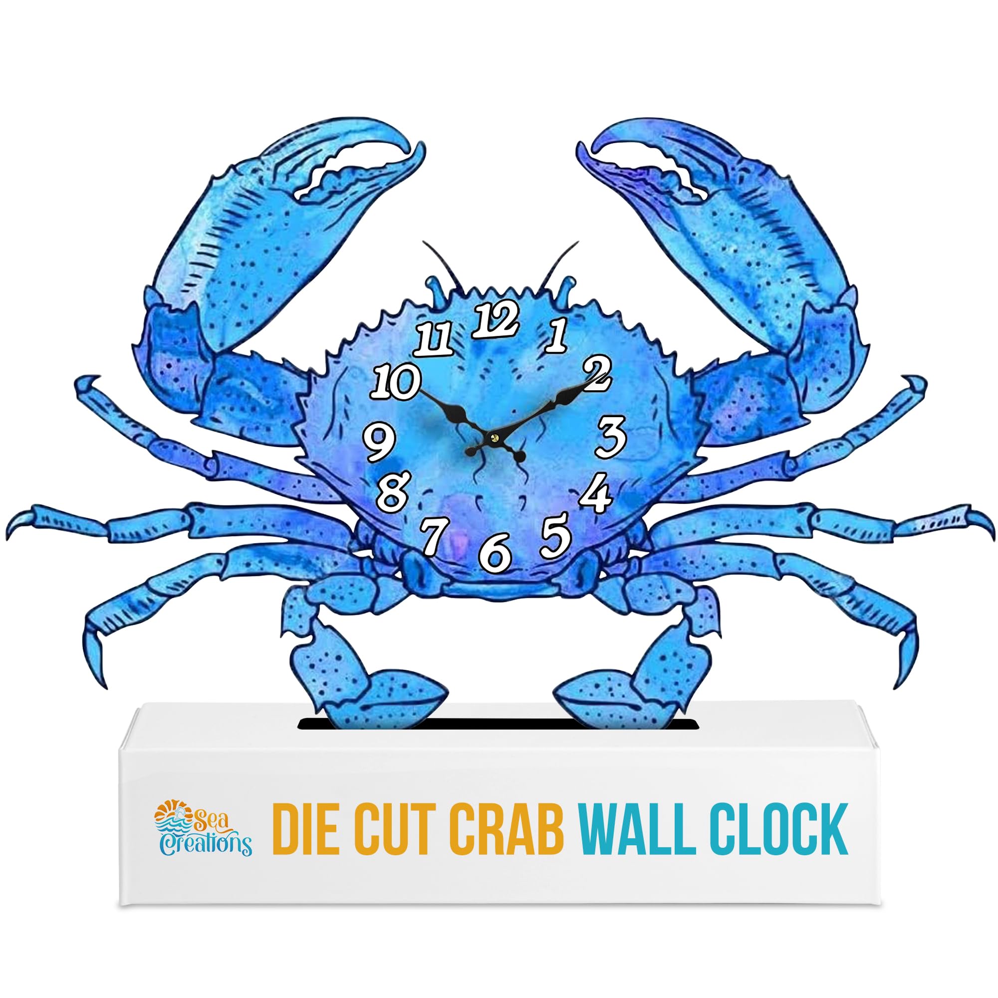 Amazon.co.jp: Sea Creations 14インチ ダイカット カニ時計 : ホーム